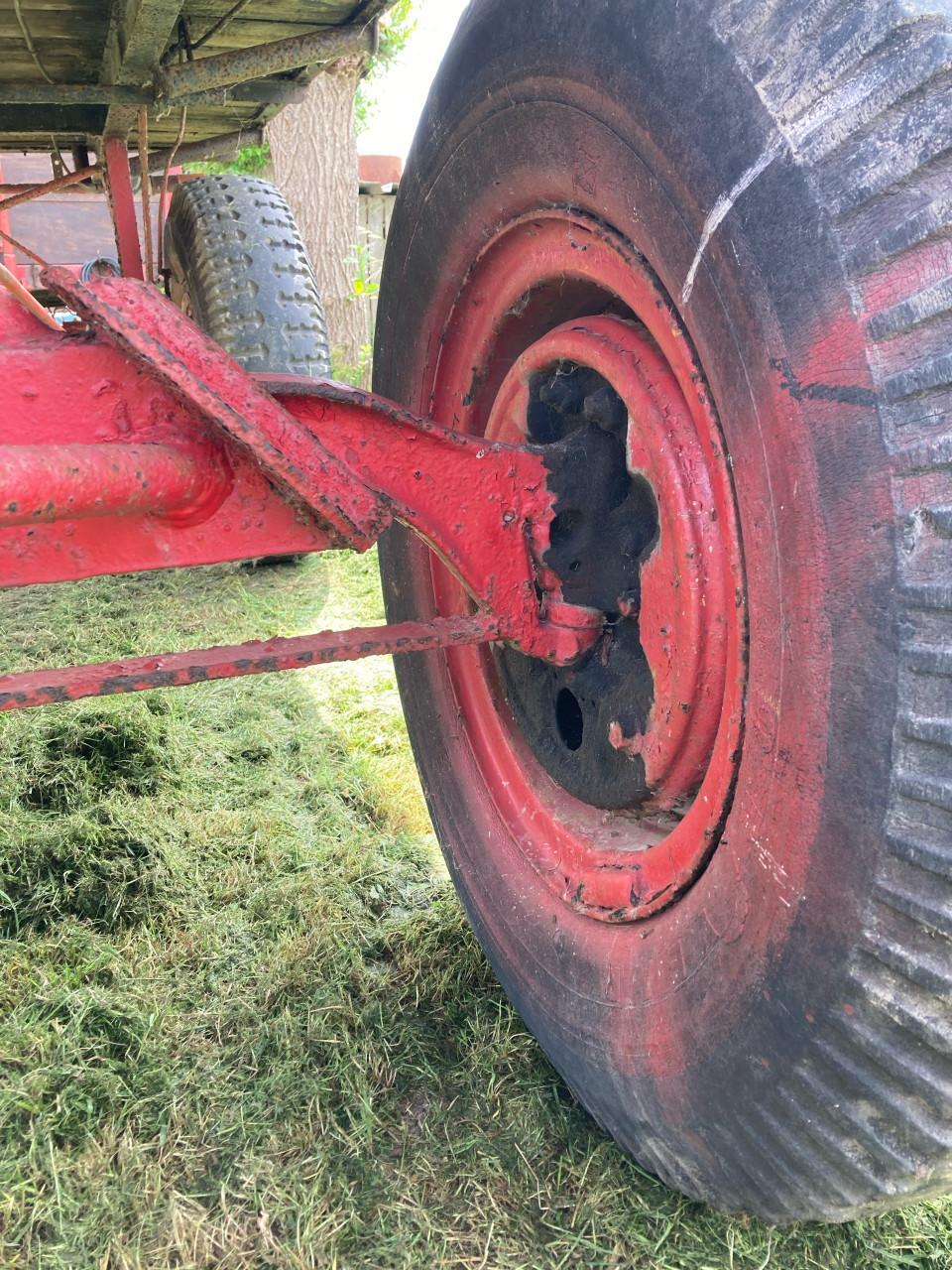 Platte wagen Dodge Beep onderstel