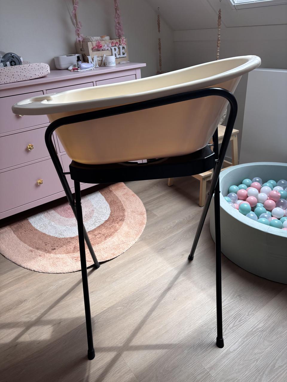 Babybadje + standaard
