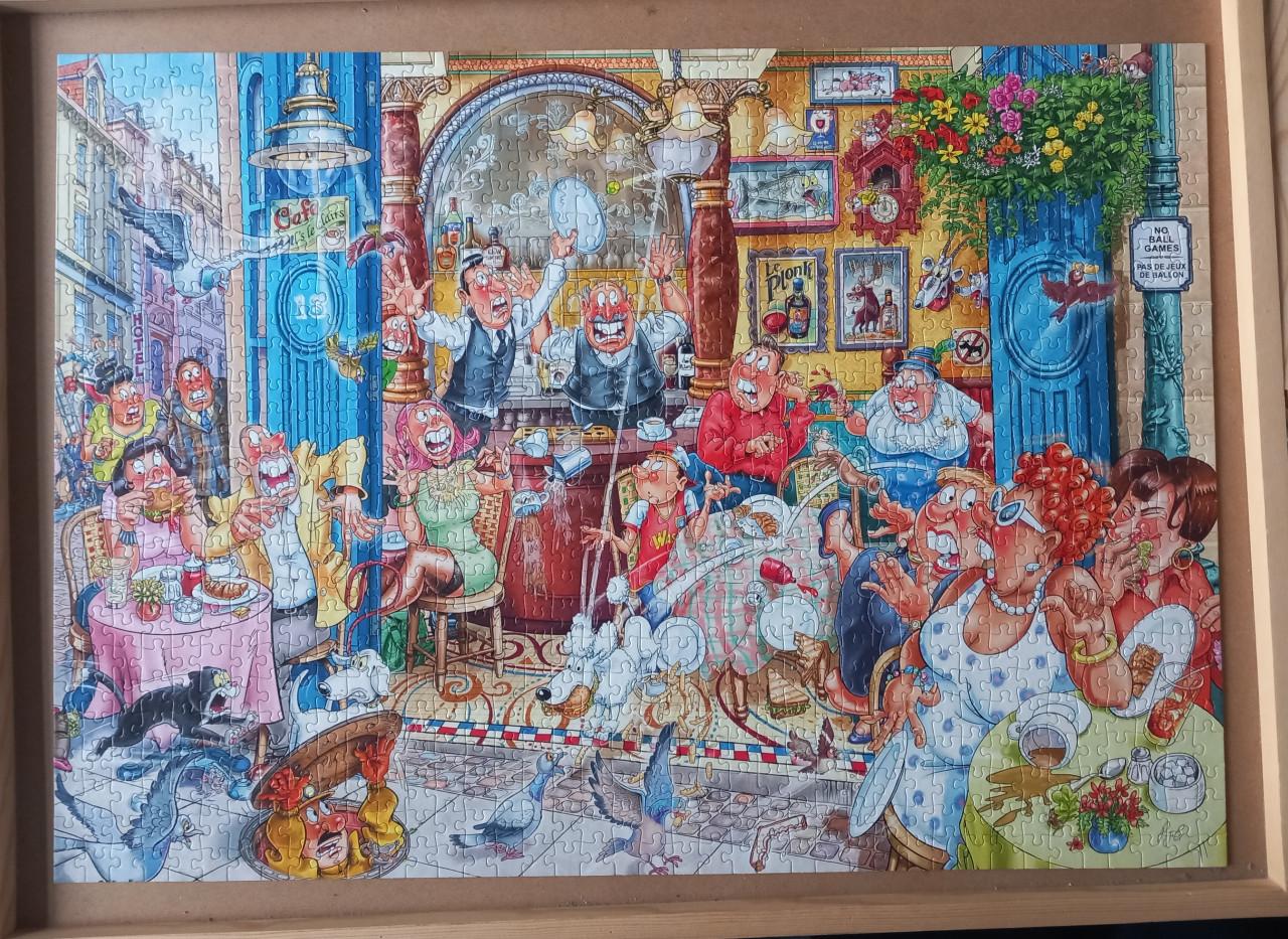 Wasgij puzzel Een snelle hap