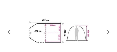 4 persoons katoenen tunneltent