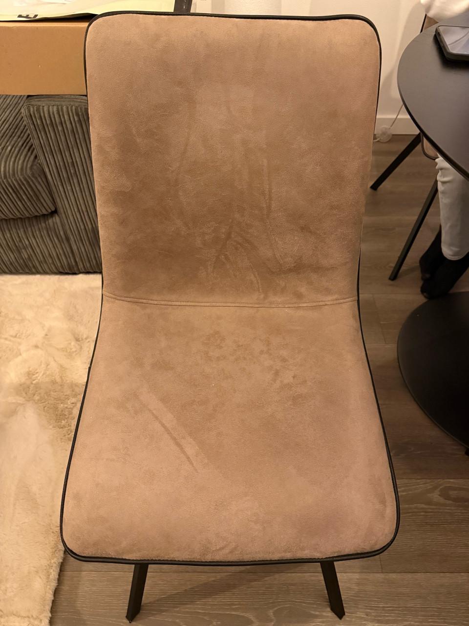 Eetkamer stoelen “Taupe”