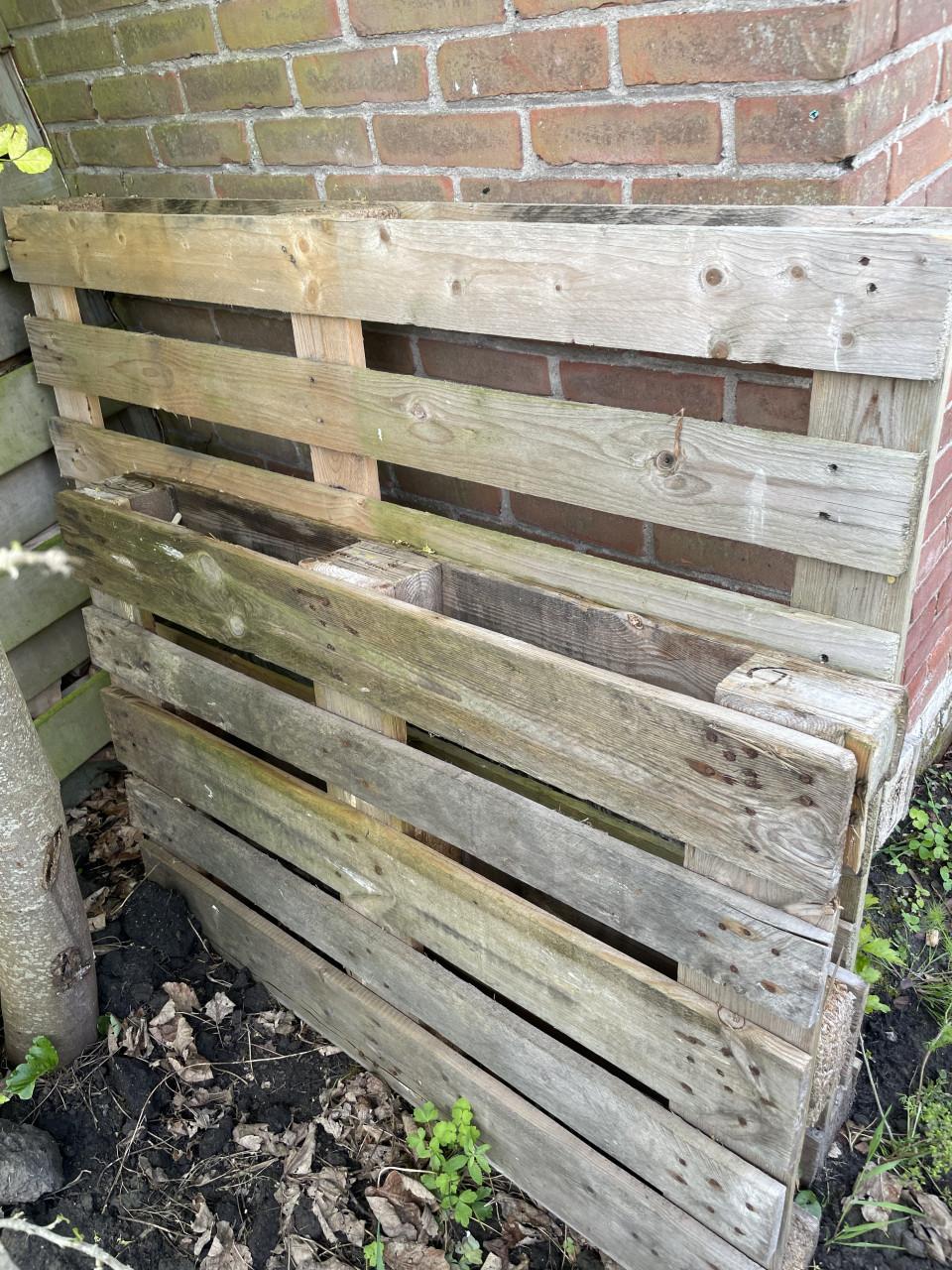 Pallets gratis op te halen