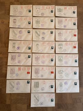 Set laatste dag enveloppen Zeeuws-Vlaanderen