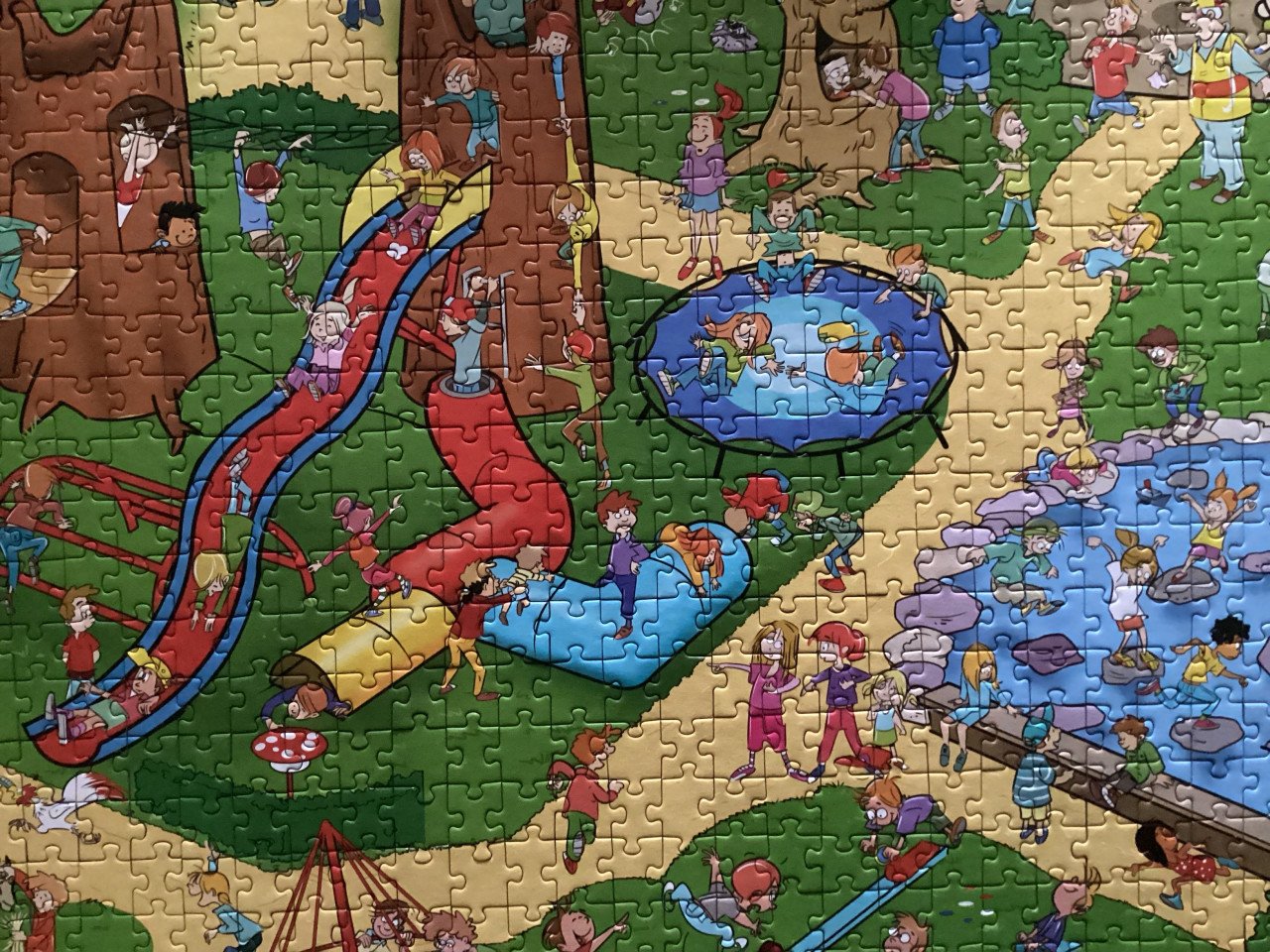 That’s Life puzzel.  Speeltuin