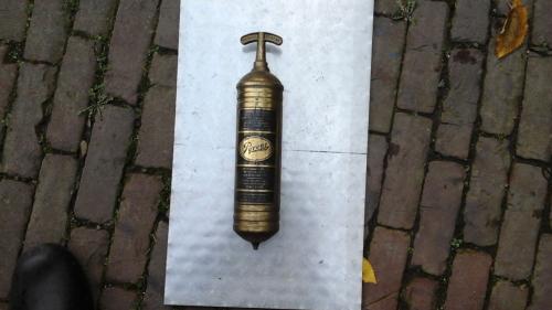 Koperen brandblusser