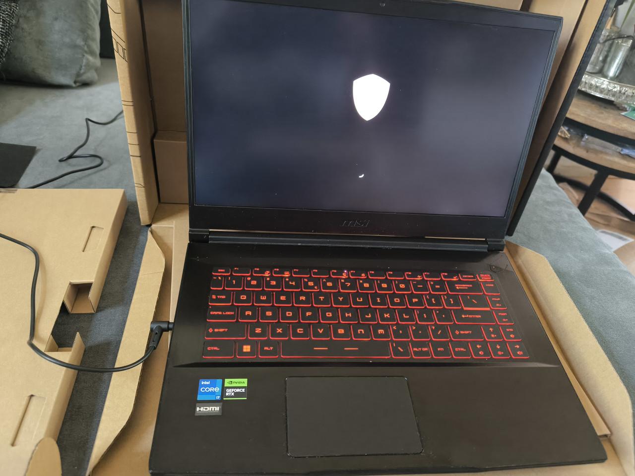Msi thin gaming laptop 16gb ram nieuwe generatie