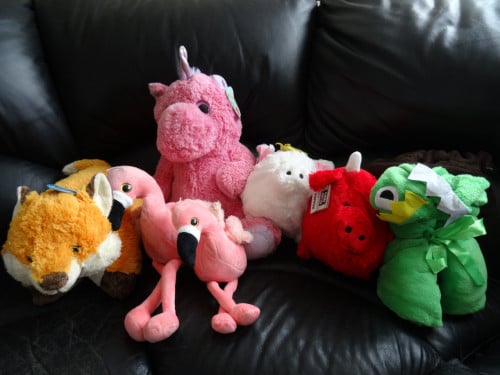 Verschillende knuffels