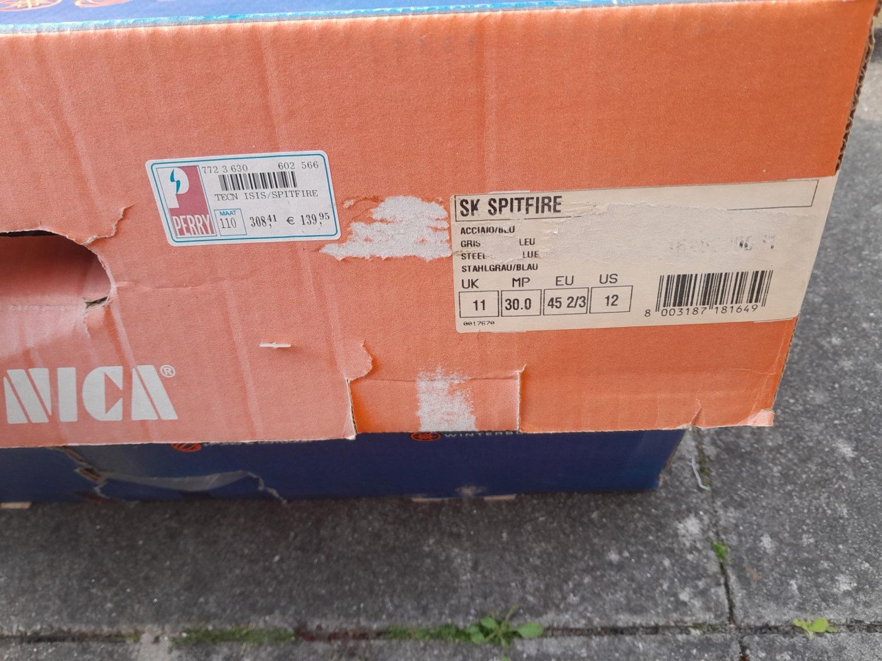 Skeelers Spitfire, maat 46