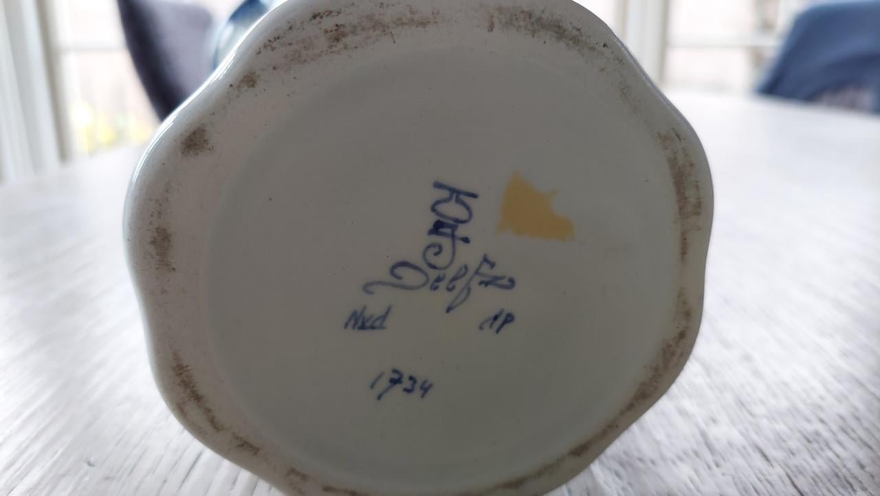 3 Delftsblauwe vazen