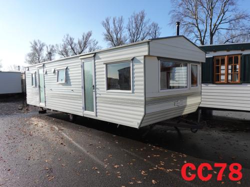 Keurige Nordstar stacaravan met 2 slk en gespiegelde indeling te koop