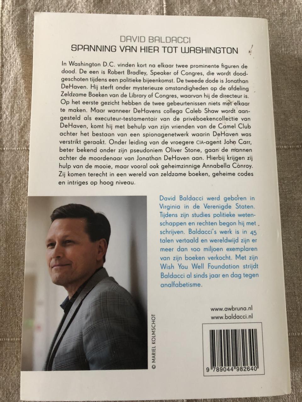 3 boeken van David Baldacci