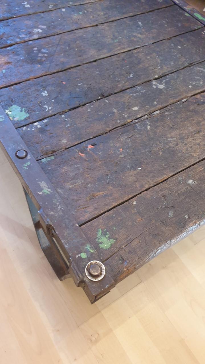 Industriële lage tafel