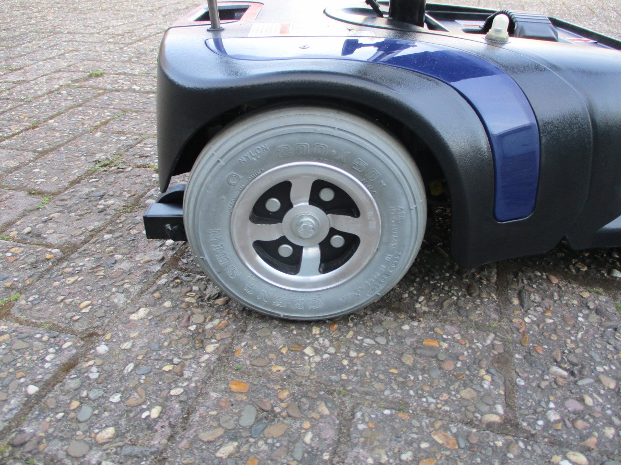 Zgan opvouwbare Venus 3wiel scootmobiel met nieuwe accu,s
