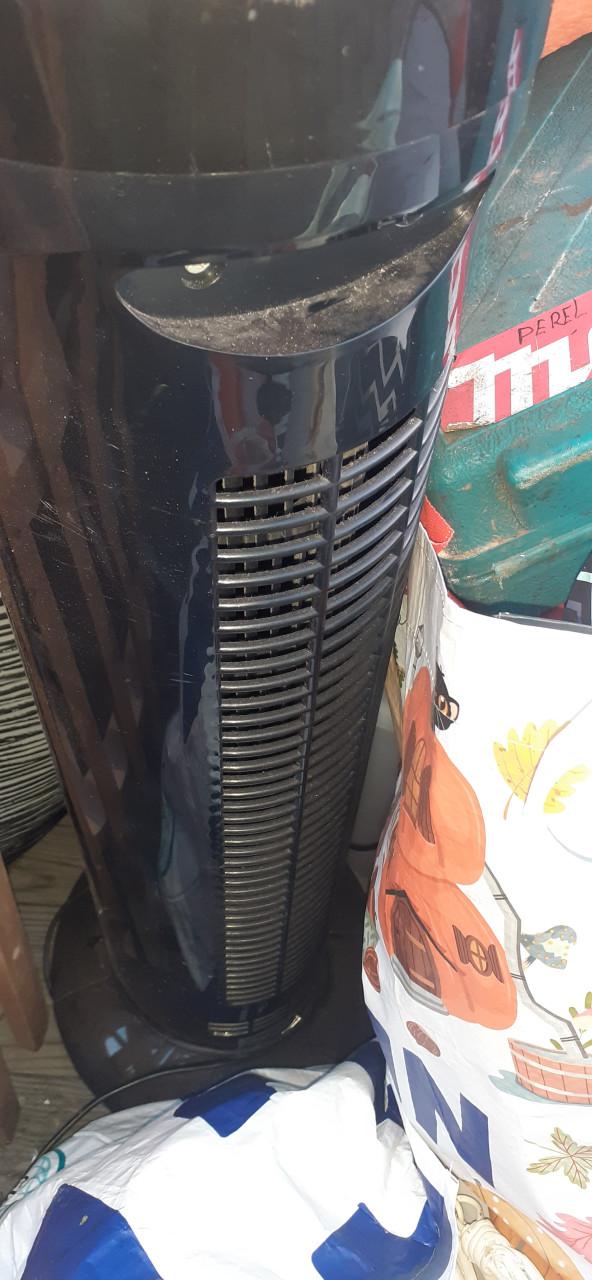 5 x VENTILATOR - Vintage verchroomd! & Rechte & Vierkante Ventilator