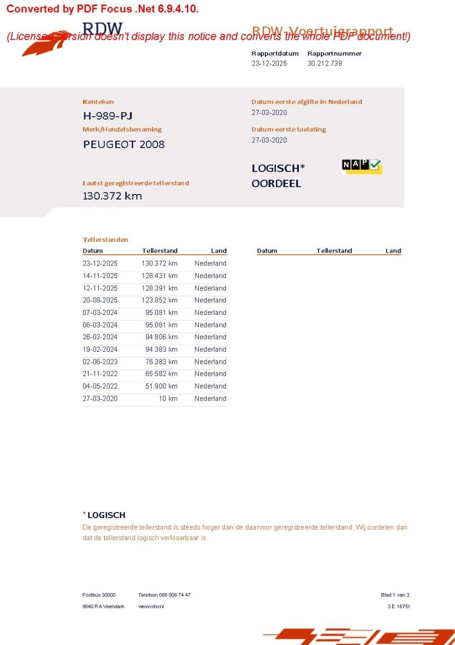 Peugeot 2008 1.2 puretech 100pk active apple carplay & android auto | navig