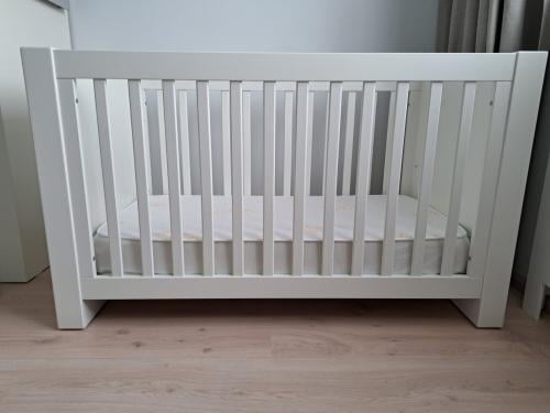 Ledikant Kidsmill Alaska mat wit incl matras