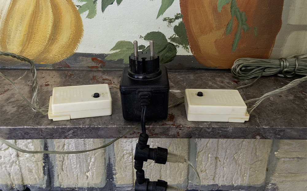 Te koop twee sfeerlichtlampen