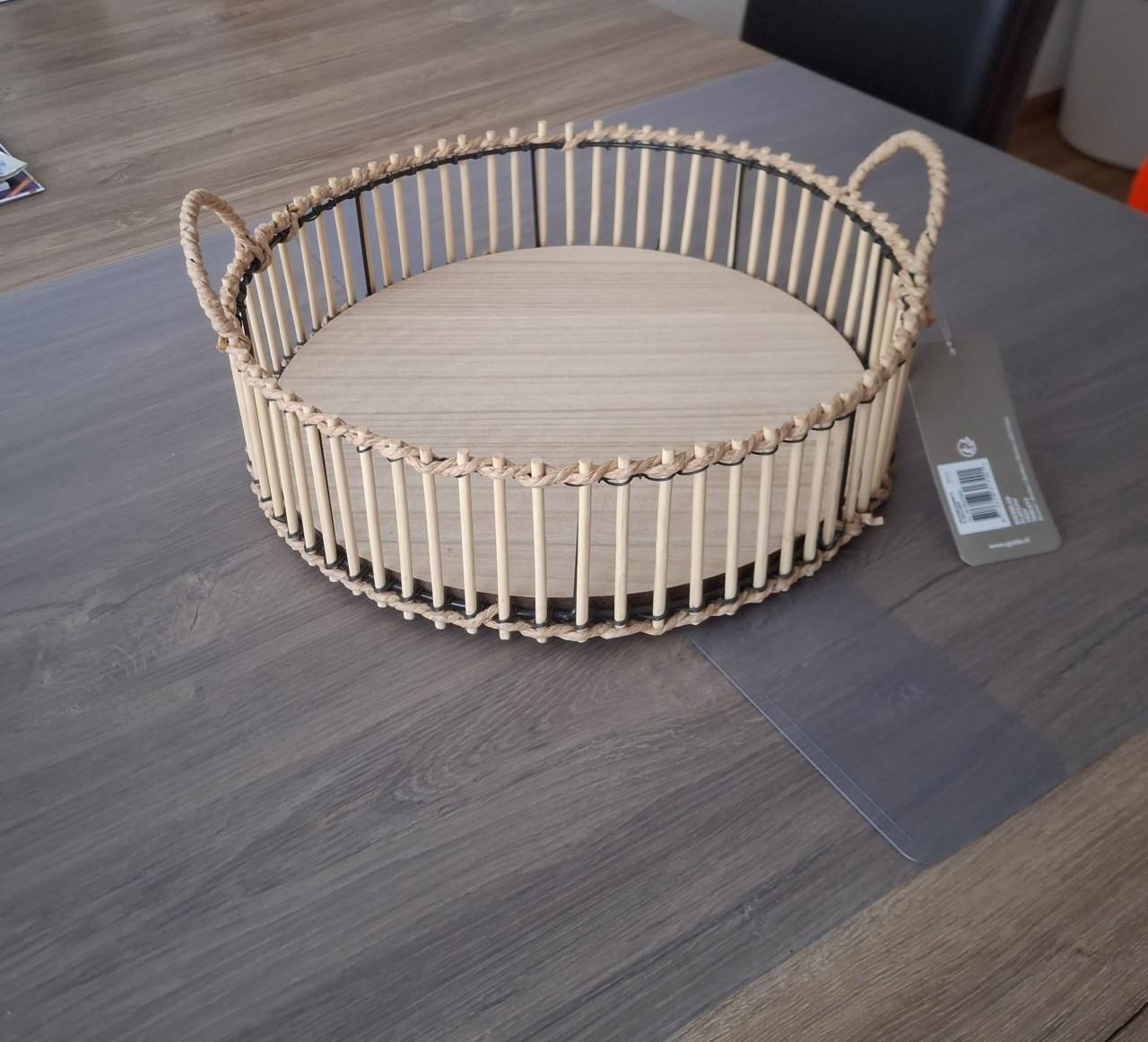 Gusta dienblad bamboe