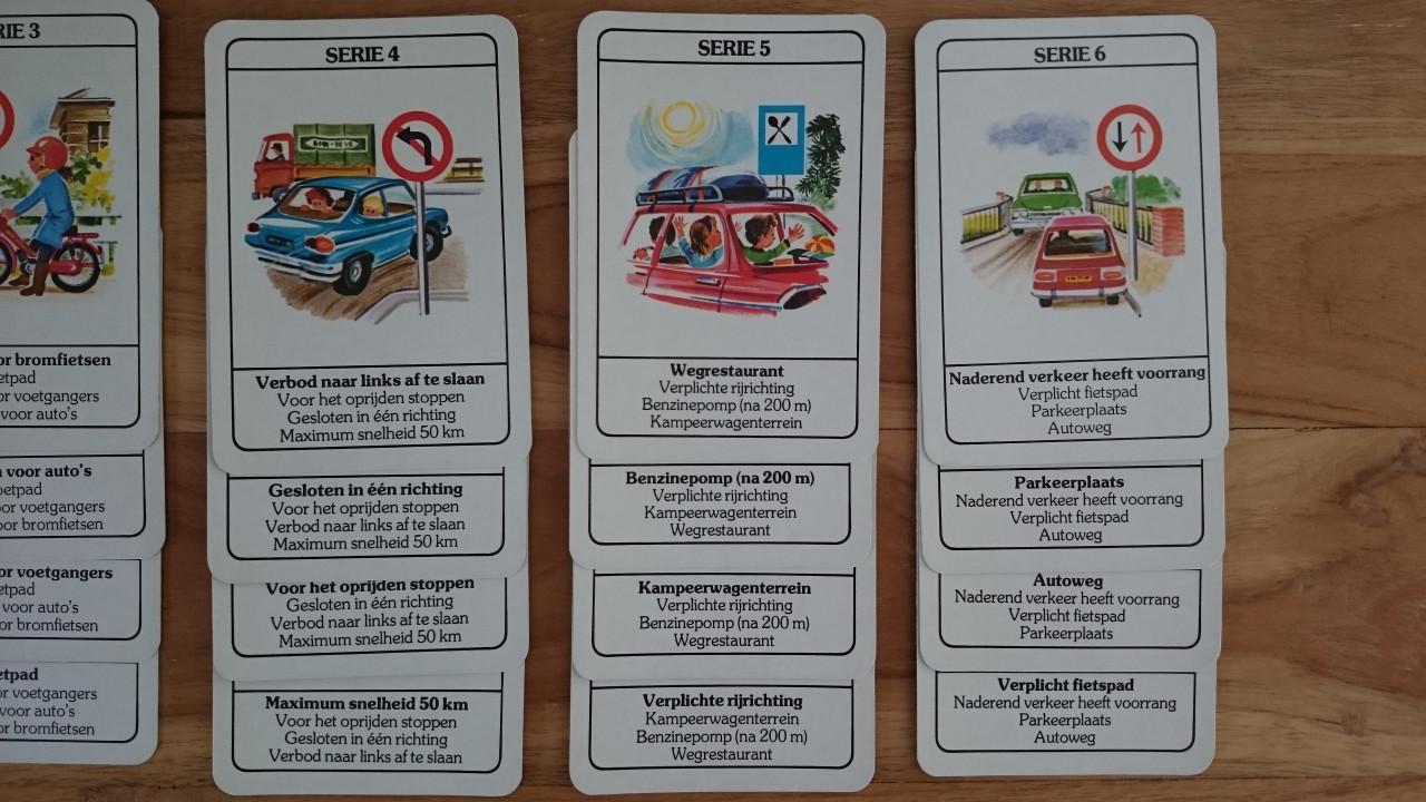 Papita verkeerskwartet 879 uit 1980