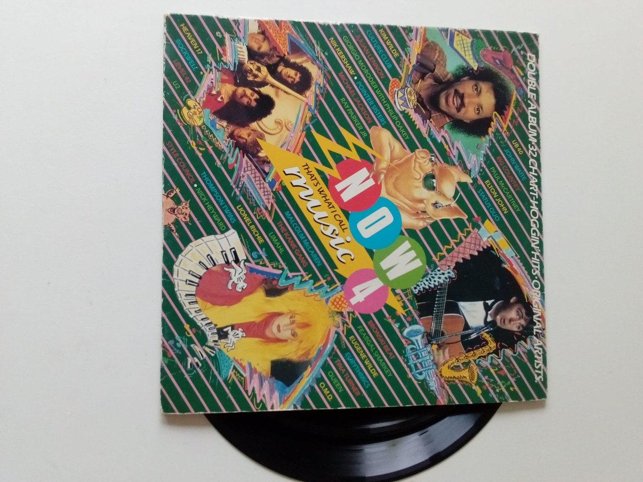 Set 4x jaren 80 vinyl lp