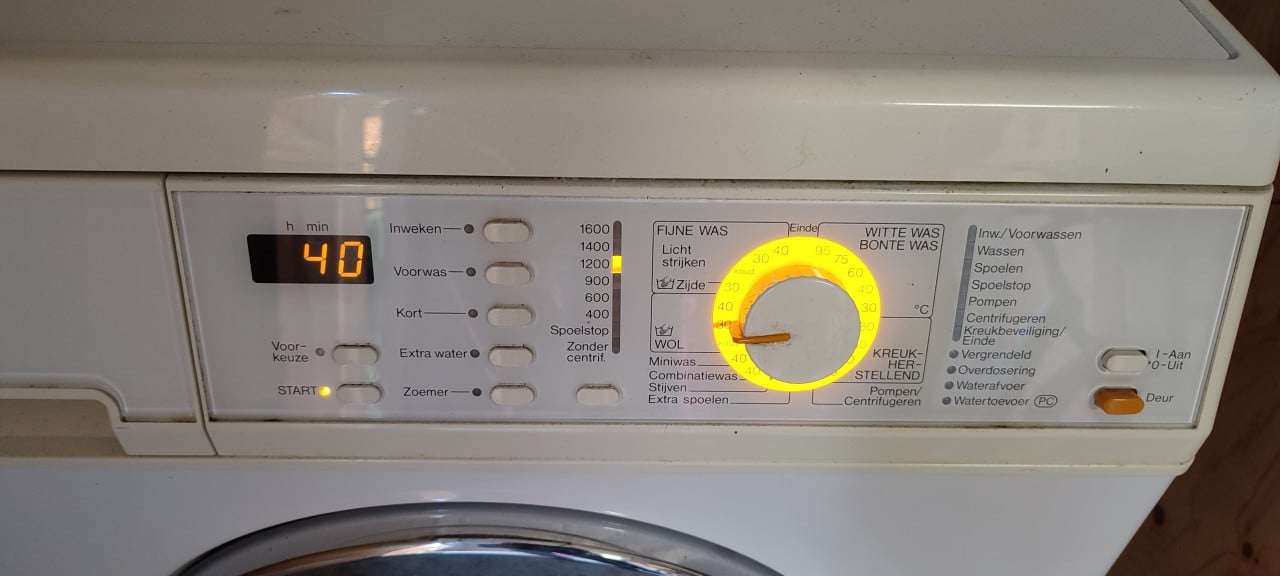 Miele wasmachine NOVOTRONIC W316 (5kg, 1600 tpm) - bieden vanaf €60