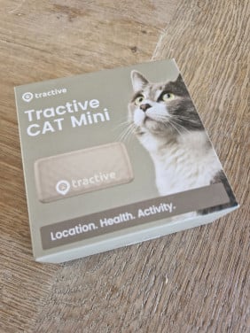 Tracker halsband voor de kat