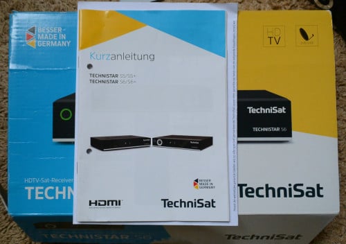 Technisat twechnistar S6 Satelliet ontvanger.