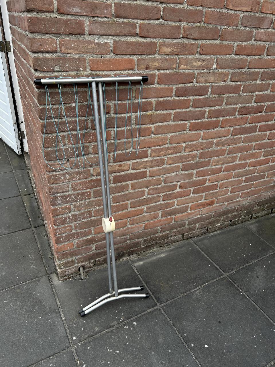 Vintage inklapbaar droogrek, Leifheit Classic.