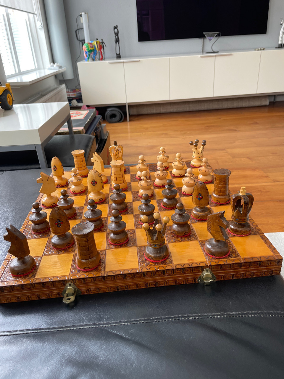 Schaakbord hout