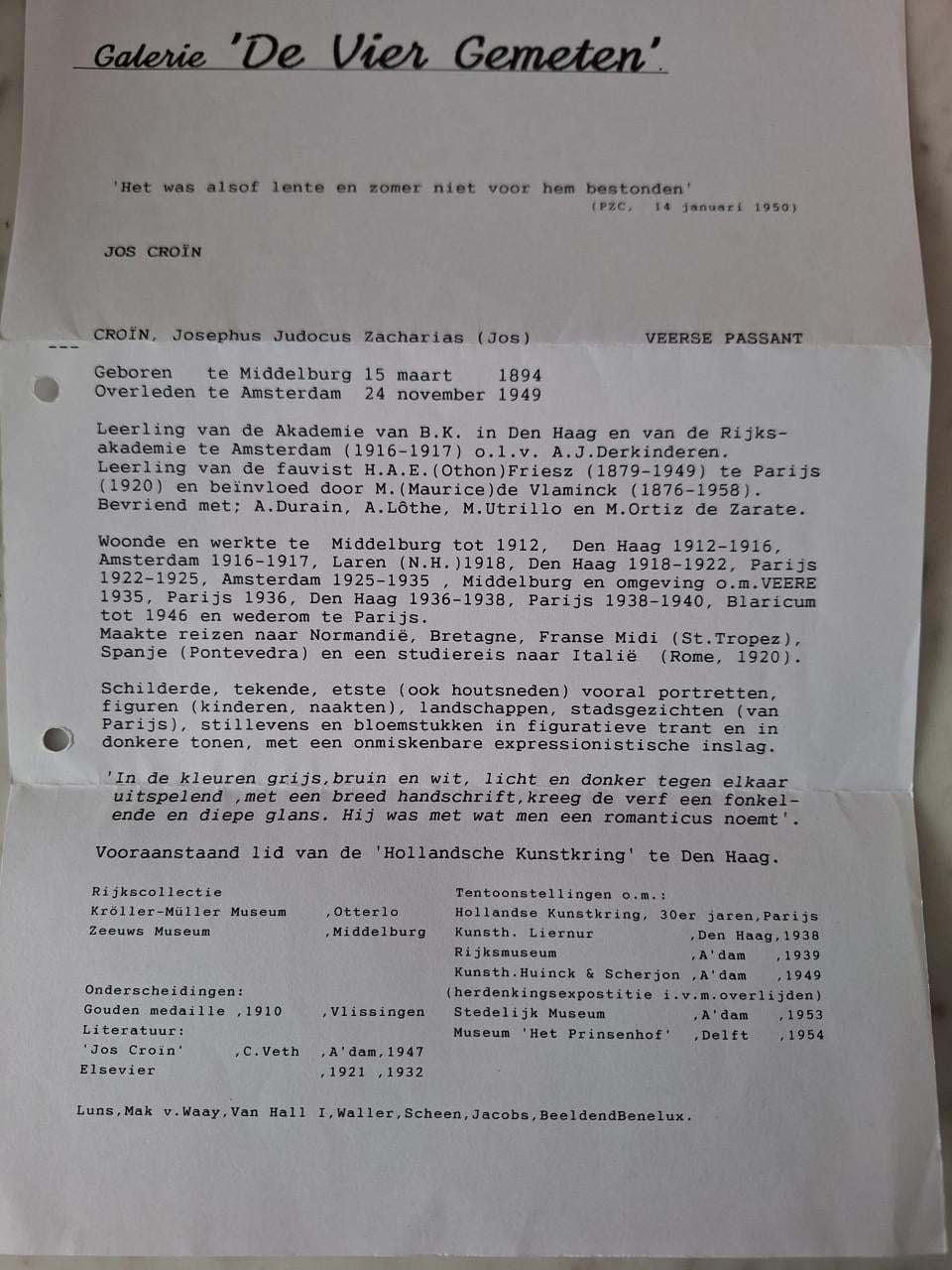 Kunst; olieverf schilderij op doek