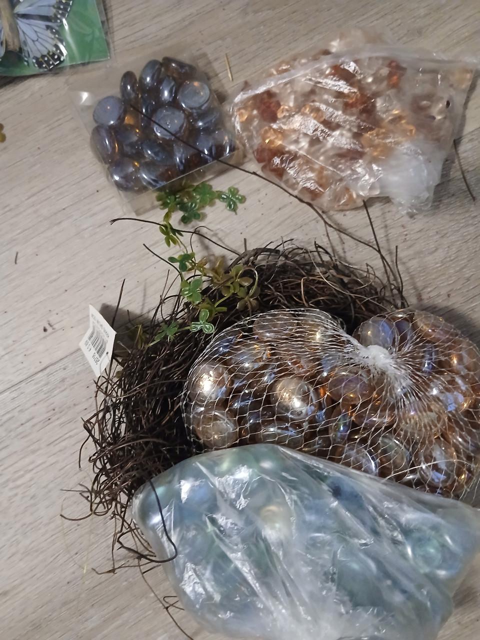 Decoratiezand/stenen e d.