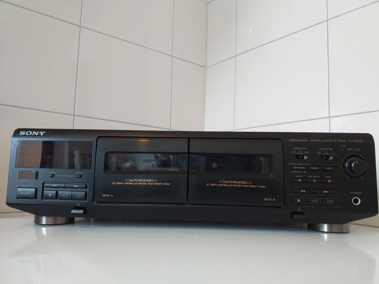 Sony TC-WE 405 Double Cassette Deck