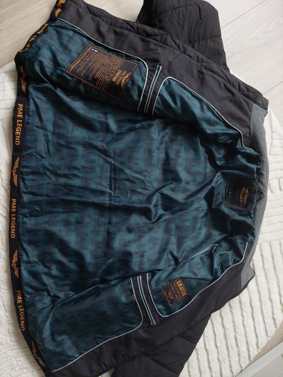 PME legend heren gewatteerde winterjas maat xxl