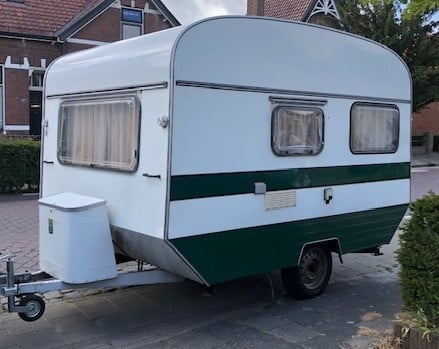 Retro caravan jaren 70/80