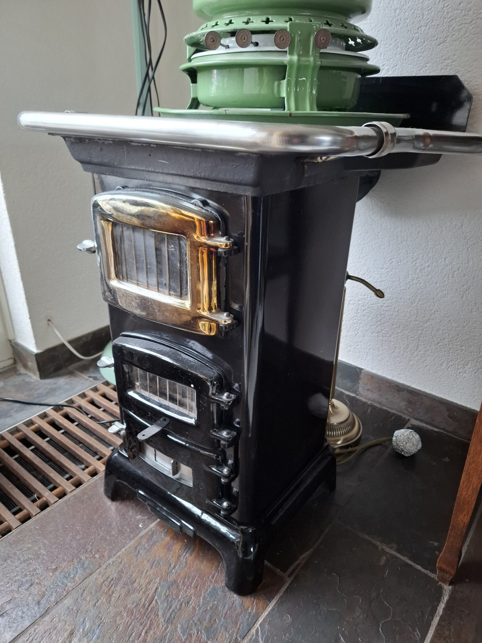 Antieke kachel/kook