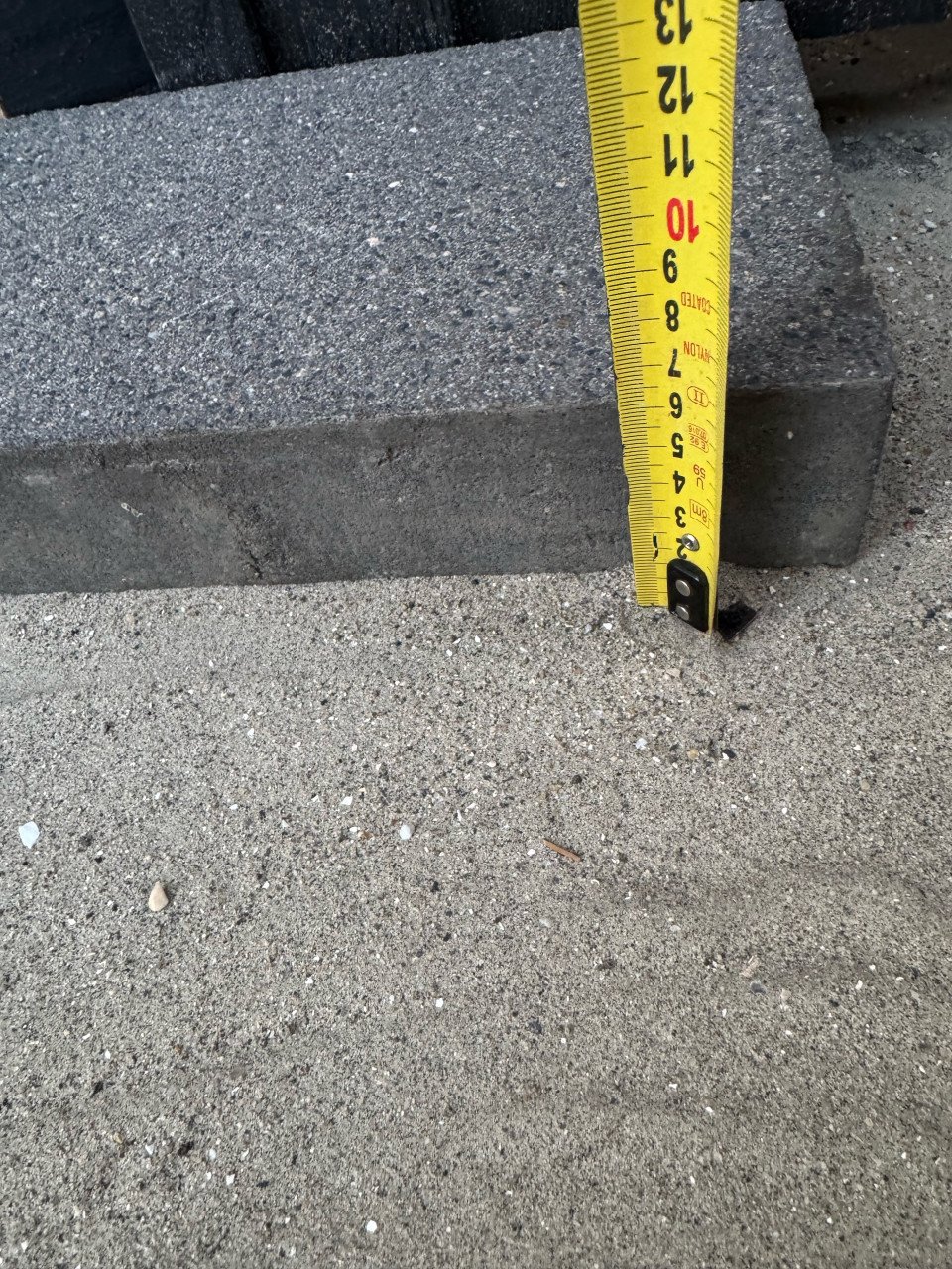 Antraciet tegel 30x20x6cm
