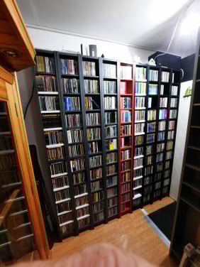 Ikea kasjes cd's