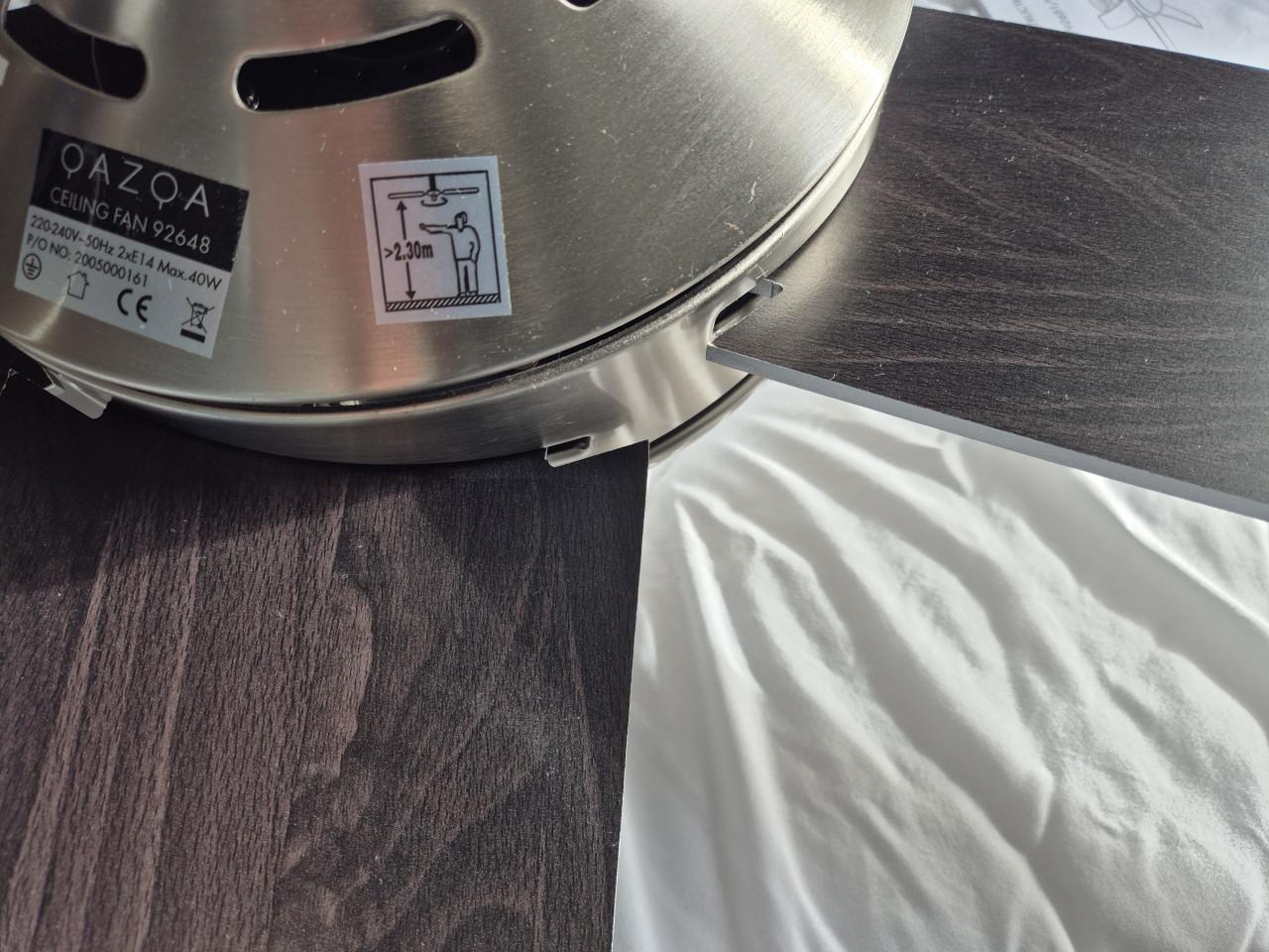 -ZGAN- Plafondventilator met verlichting