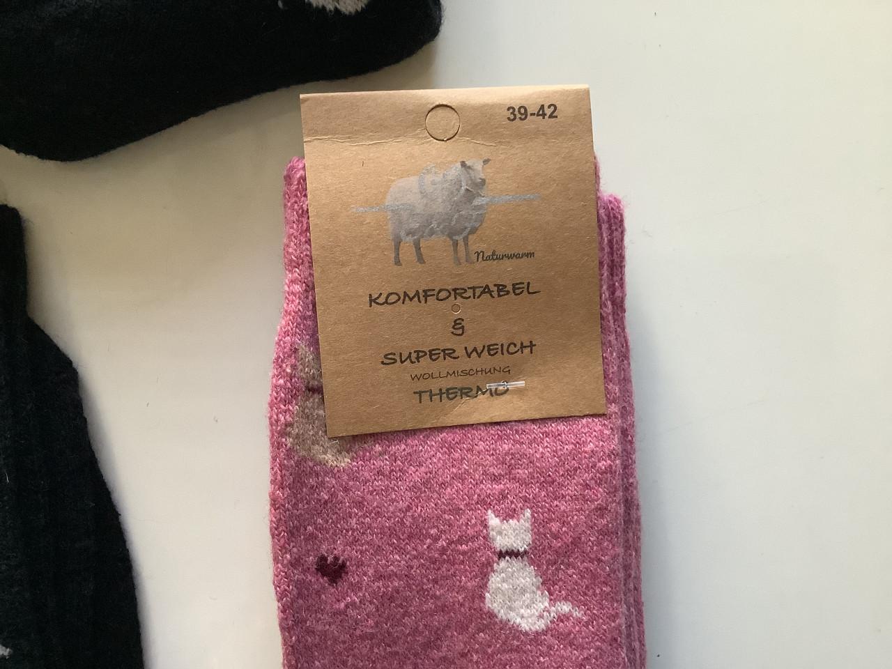 Partij warme wollen sokken. ( partij 30)