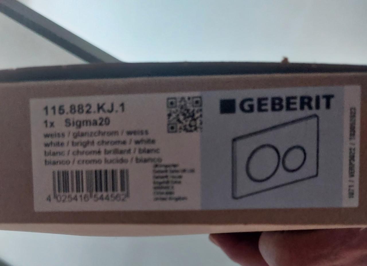 Bedieningspaneel inbouw wc spoelbak