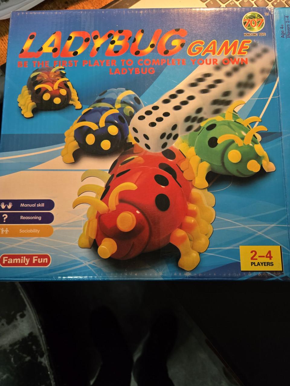 Hongying Toys Ladybug Game, 2-4 spelers 4+ jaar