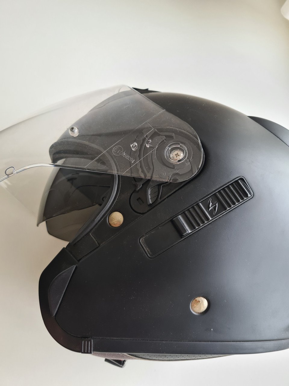 Nieuw ! De Scorpion EXO mat zwarte helm