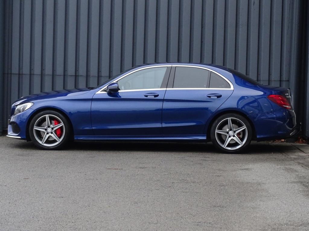 Mercedes-Benz C-Klasse 180 amg sport edition automaat | led | leder | camer