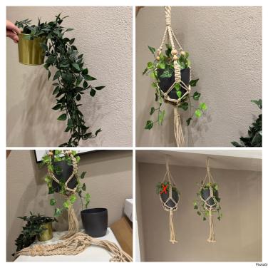 Macramé plantenset