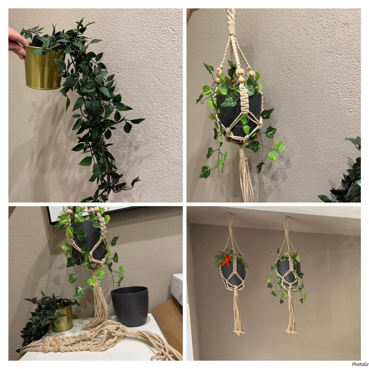Macramé plantenset