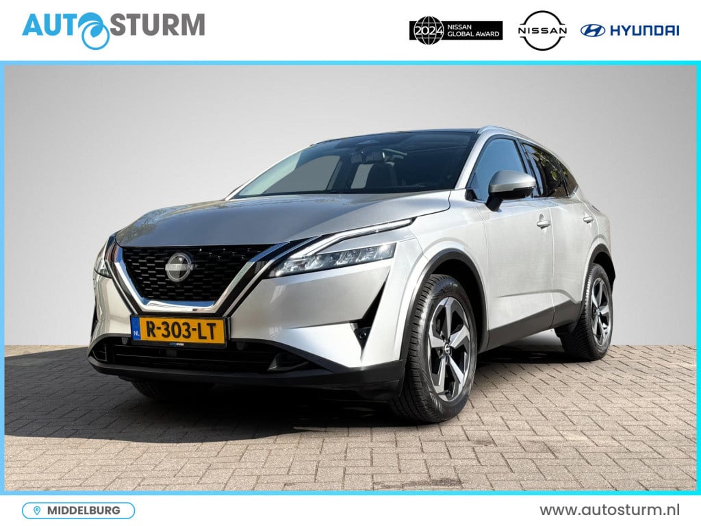 Nissan Qashqai 1.3 mhev xtronic n-connecta design pack | trekhaak | panoram