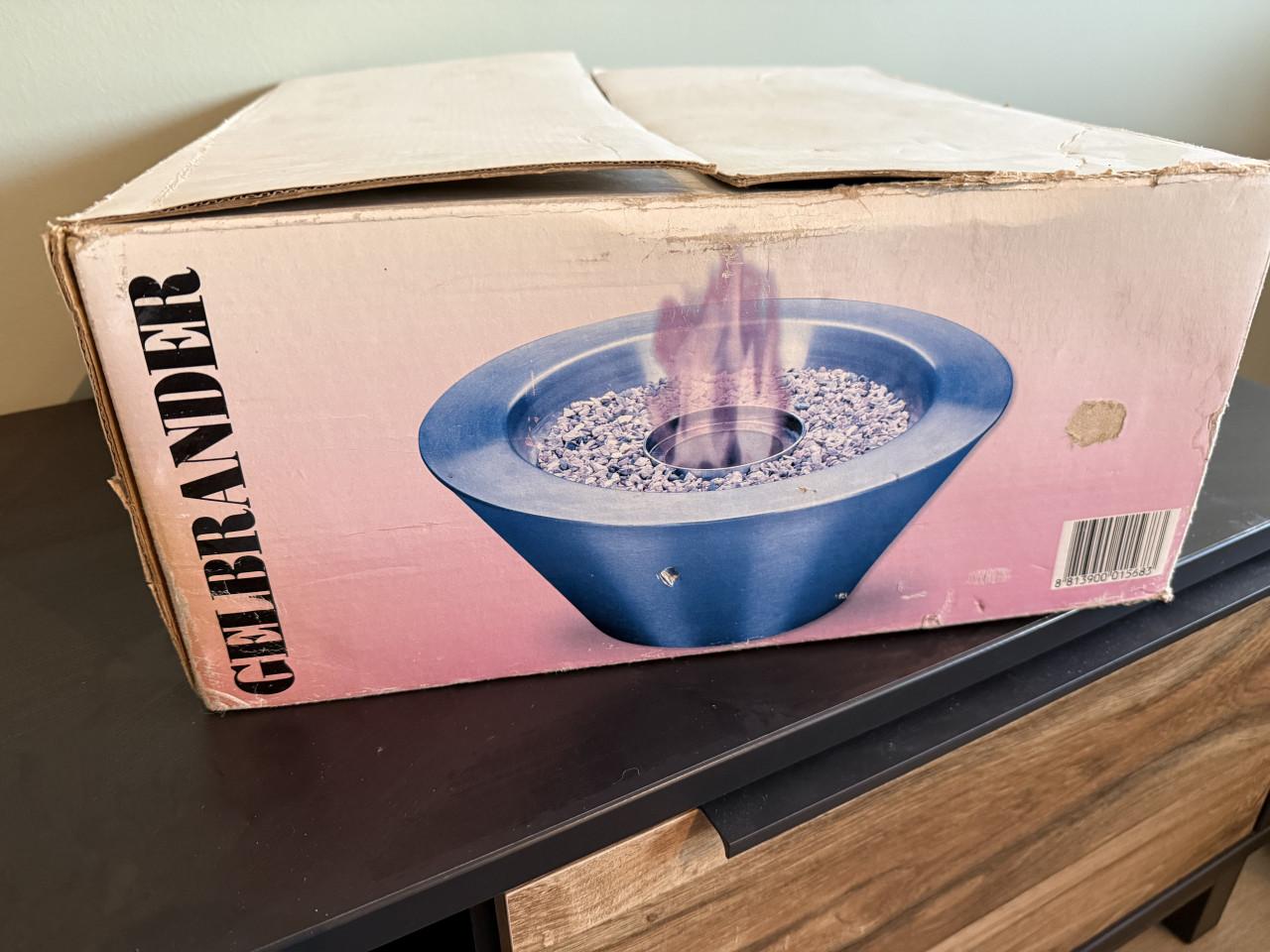 Vuurschaal gelbrander