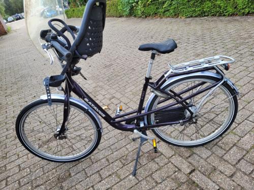 Batavus mambo damesfiets moederfiets paars