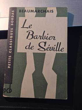 Boek 'Le Barbier de Séville' (De Barbier van Sevilla), 1962