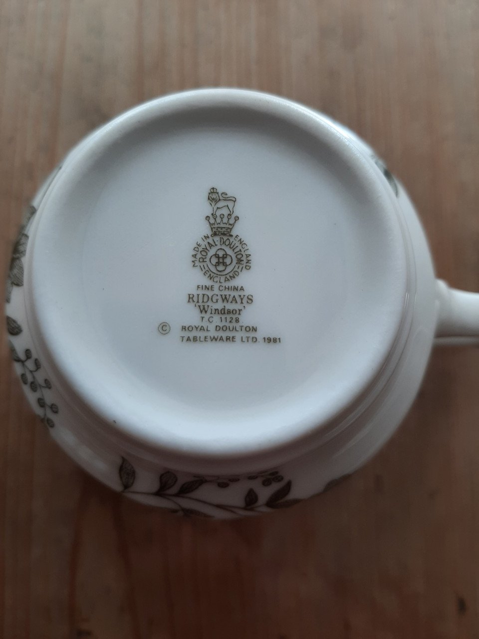 VINTAGE - STAFFRODSHIRE RIDGWAY , WINDSOR - 4 KOP & SCHOTELS
